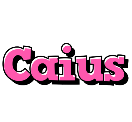 Caius girlish logo