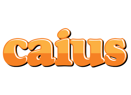 Caius orange logo