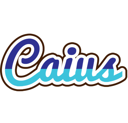 Caius raining logo