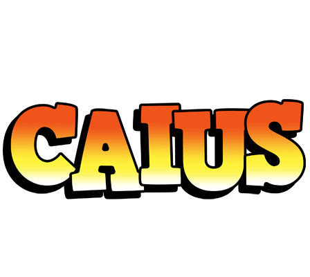 Caius sunset logo