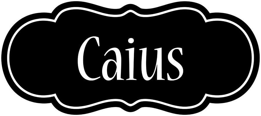Caius welcome logo