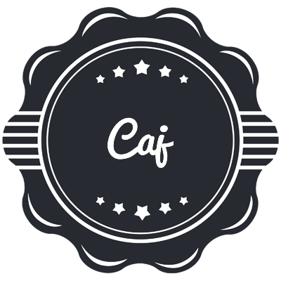 Caj badge logo