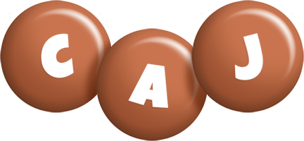 Caj candy-brown logo