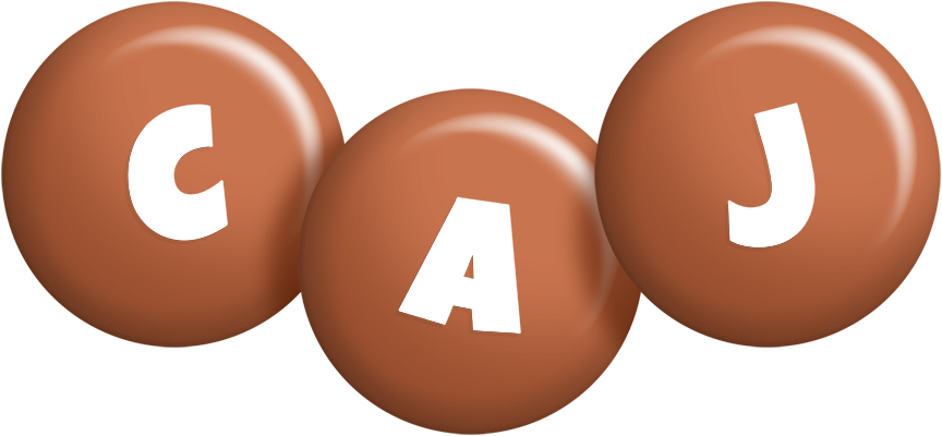 Caj candy-brown logo