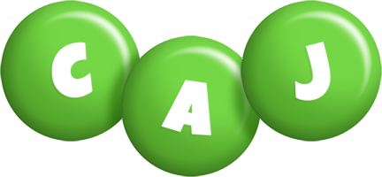 Caj candy-green logo