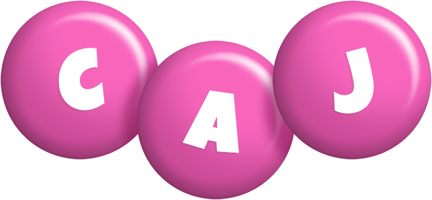 Caj candy-pink logo