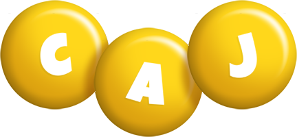 Caj candy-yellow logo
