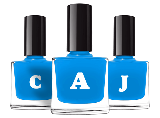 Caj glossy logo