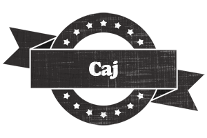 Caj grunge logo