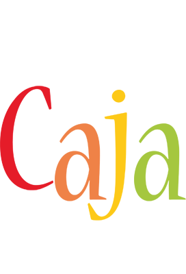 Caja birthday logo