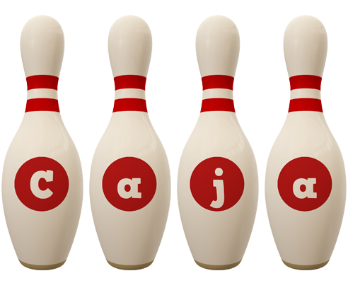 Caja bowling-pin logo