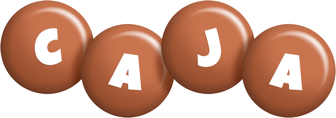 Caja candy-brown logo