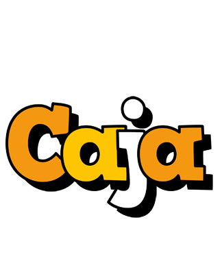 Caja cartoon logo