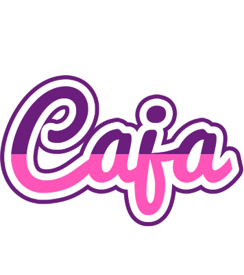 Caja cheerful logo