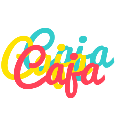 Caja disco logo