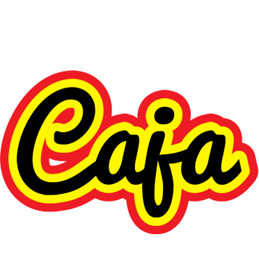 Caja flaming logo