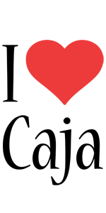 Caja i-love logo