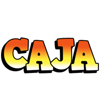 Caja sunset logo