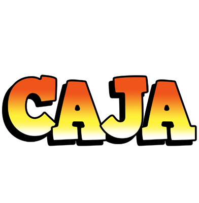 Caja sunset logo