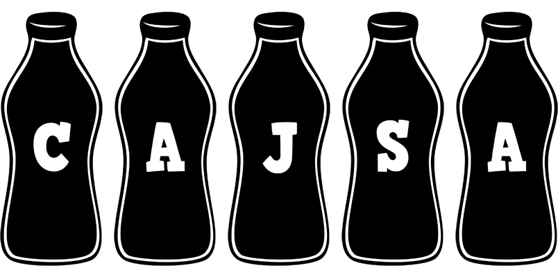 Cajsa bottle logo