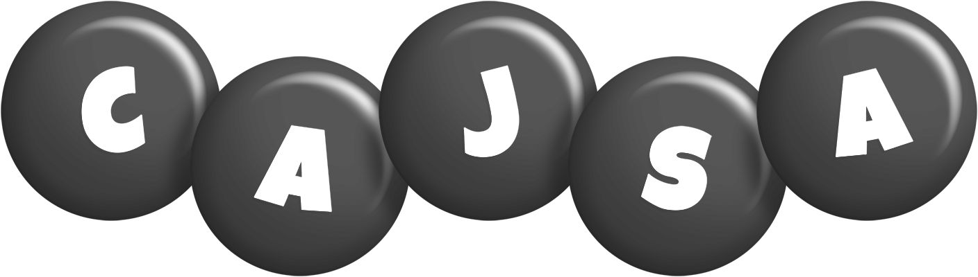 Cajsa candy-black logo