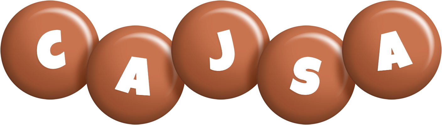 Cajsa candy-brown logo