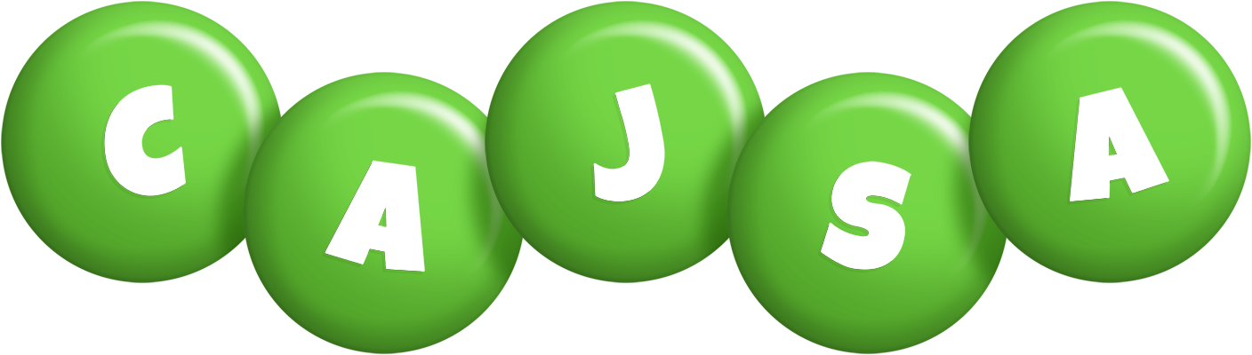 Cajsa candy-green logo