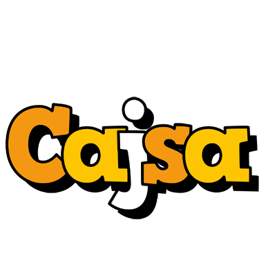 Cajsa cartoon logo