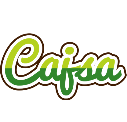 Cajsa golfing logo