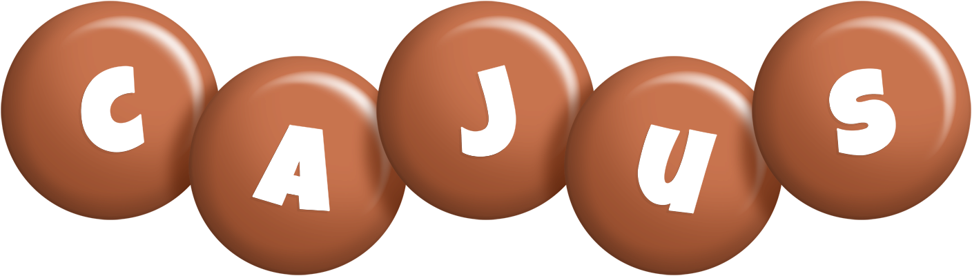 Cajus candy-brown logo