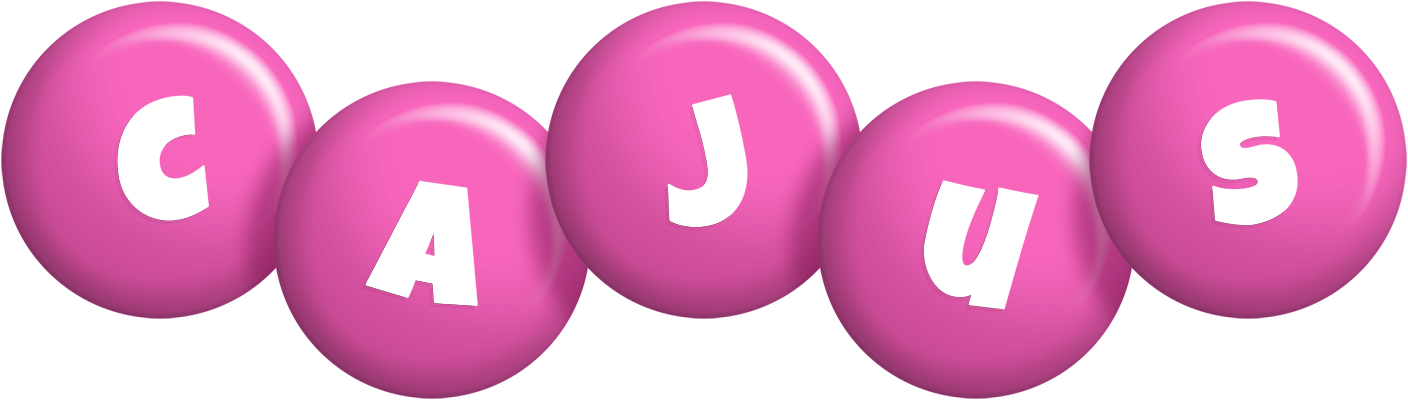 Cajus candy-pink logo