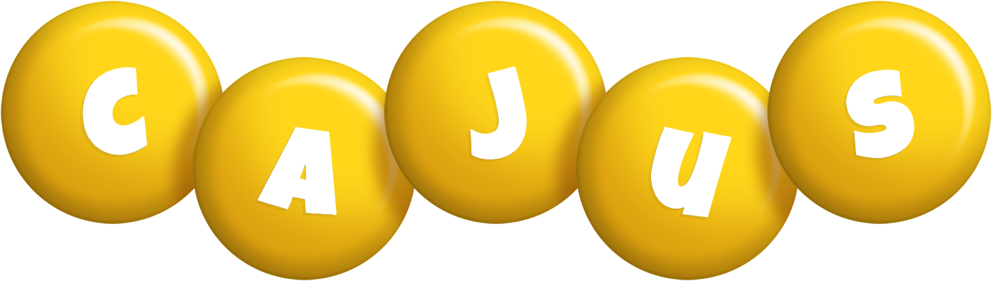 Cajus candy-yellow logo