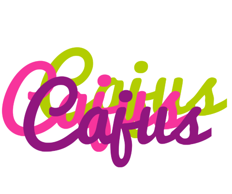 Cajus flowers logo