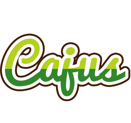 Cajus golfing logo