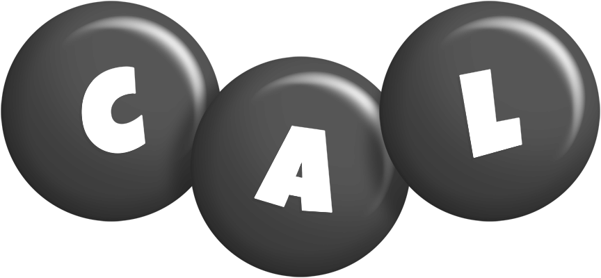 Cal candy-black logo