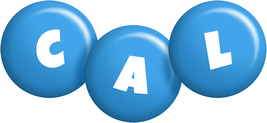 Cal candy-blue logo