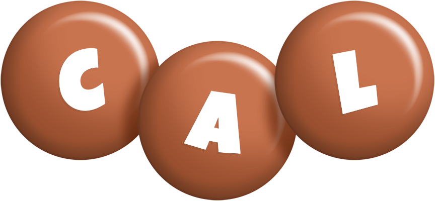 Cal candy-brown logo