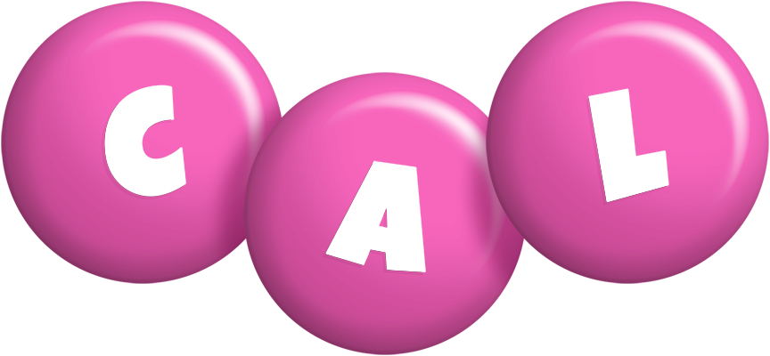 Cal candy-pink logo