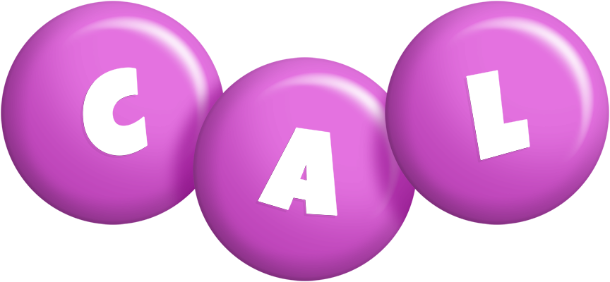 Cal candy-purple logo