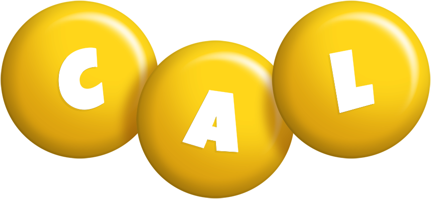 Cal candy-yellow logo