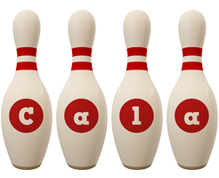 Cala bowling-pin logo