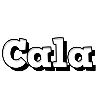 Cala snowing logo