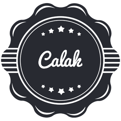 Calak badge logo