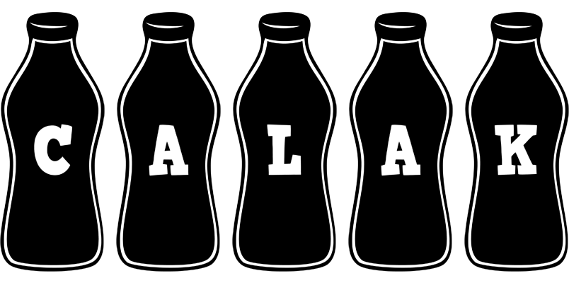 Calak bottle logo