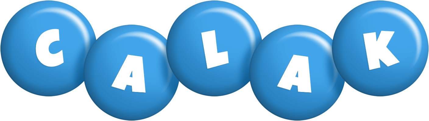Calak candy-blue logo