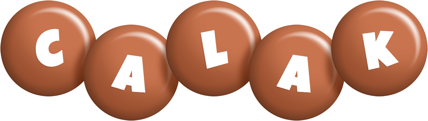 Calak candy-brown logo