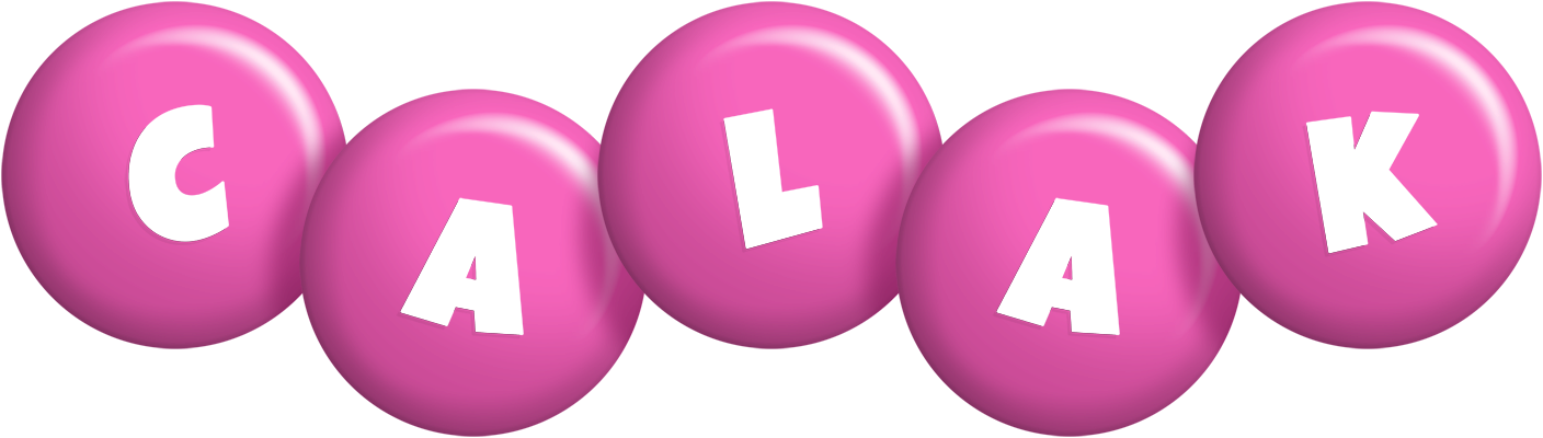Calak candy-pink logo