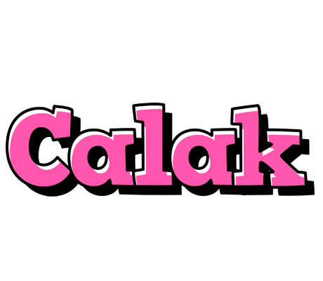 Calak girlish logo