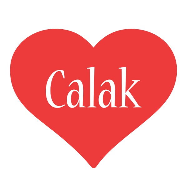 Calak love logo