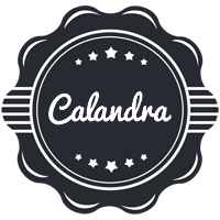 Calandra badge logo